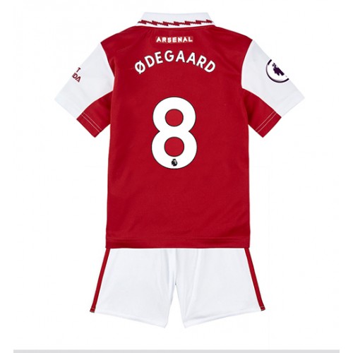 Arsenal Martin Odegaard #8 Hjemmedraktsett Barn 2022-23 Kortermet (+ Korte bukser) Arsenal Martin Odegaard #8 Hjemmedraktsett Barn 2022-23 Kortermet (+ Korte bukser)